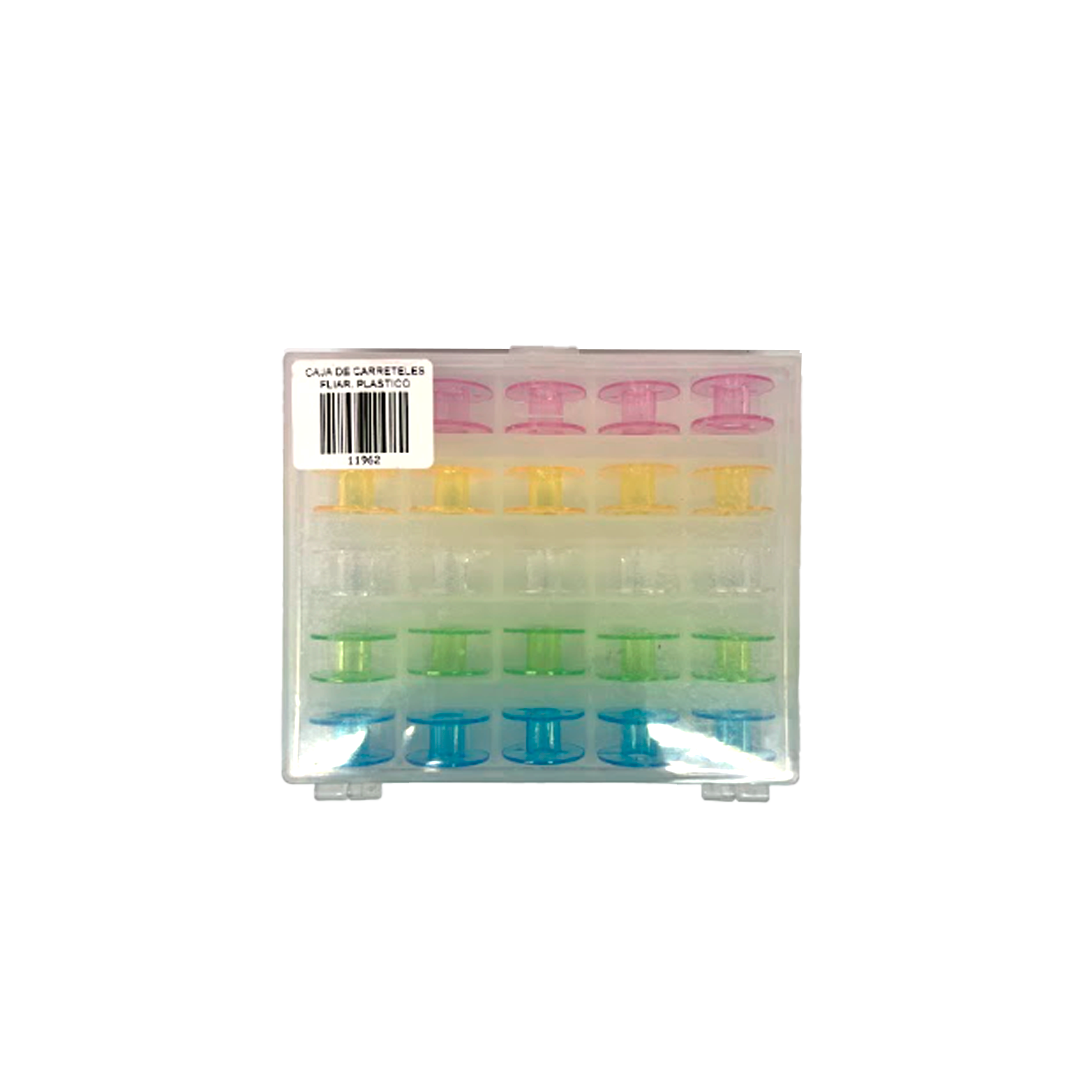 CAJA DE CARRETELES FAMILIARES PLASTICO